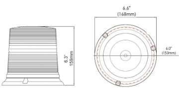 Picture of Hella StrobeType Beacon 2Wb