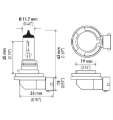 Picture of Hella Bulb H11 12V 55W Pgj192 T4