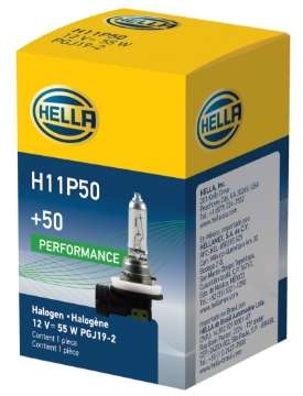 Picture of Hella Bulb H11 12V 55W Pgj192 T4 +50