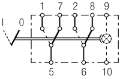 Picture of Hella Switch Rocker Spdt 6 Pole