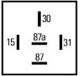 Picture of Hella Timer Control 12V 5Pin 0900S Delay On