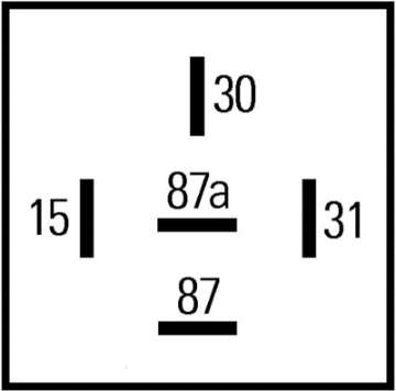 Picture of Hella Timer Control 24V 5Pin 0900S Delay Off