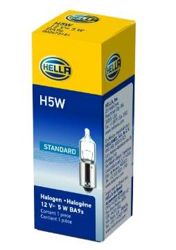 Picture of Hella Bulb H5W 12V 5W Ba9S T275