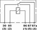 Picture of Hella Mini ISO 5 Pole Relay 12V SPDT