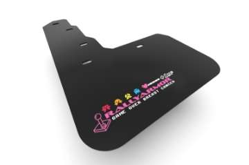 Picture of Rally Armor 08-17 Mitsubishi EVO X Black Mud Flap BCE Logo