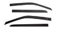 Picture of AVS 17-22 Mazda CX-5 In-Channel Ventvisor Front & Rear Window Deflectors 4pc - Smoke