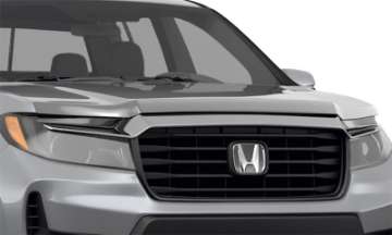 Picture of AVS 21-22 Honda Ridgeline - 2022 Honda Passport Aeroskin Low Profile Hood Shield - Chrome