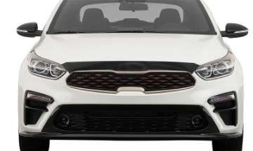 Picture of AVS 19-23 Kia Forte Aeroskin Low Profile Hood Shield - Smoke