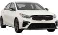 Picture of AVS 19-23 Kia Forte Aeroskin Low Profile Hood Shield - Smoke