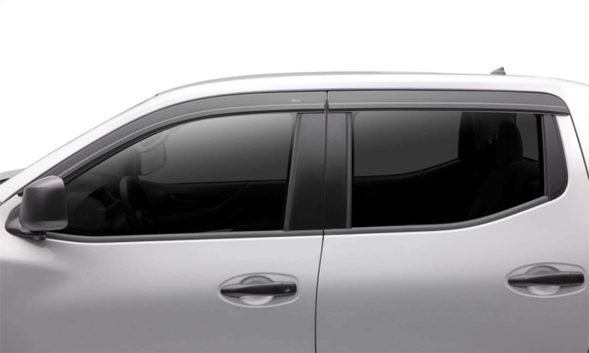 Picture of AVS 2022 Nissan Frontier Ventvisor Low Profile Deflectors 4pc - Smoke