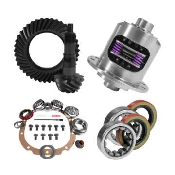 Picture of Yukon 8-8in Ford 3-55 Rear Ring & Pinion Install Kit 31 Spline Positraction 2-53in Axle Bearings