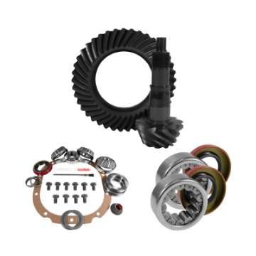 Picture of Yukon 8-8in Ford 4-56 Rear Ring & Pinion Install Kit 2-99in OD Axle Bearings and Seals