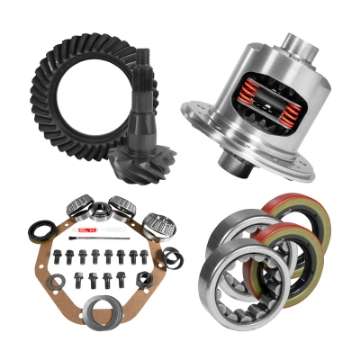 Picture of Yukon 9-25in CHY 3-55 Rear Ring & Pinion Install Kit 31 Spline Positraction 1-62in Axle Bearings