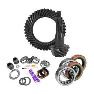 Picture of Yukon 9-75in Ford 3-55 Rear Ring & Pinion Install Kit 2-53in OD Axle Bearings and Seal