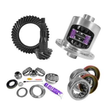 Picture of Yukon 9-75in Ford 3-55 Rear Ring & Pinion Install Kit 34 Spline Positraction Axle Bearings