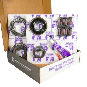 Picture of Yukon 11-5in AAM 3-73 Rear Ring & Pinion Install Kit Positraction 4-125in OD Pinion Bearing