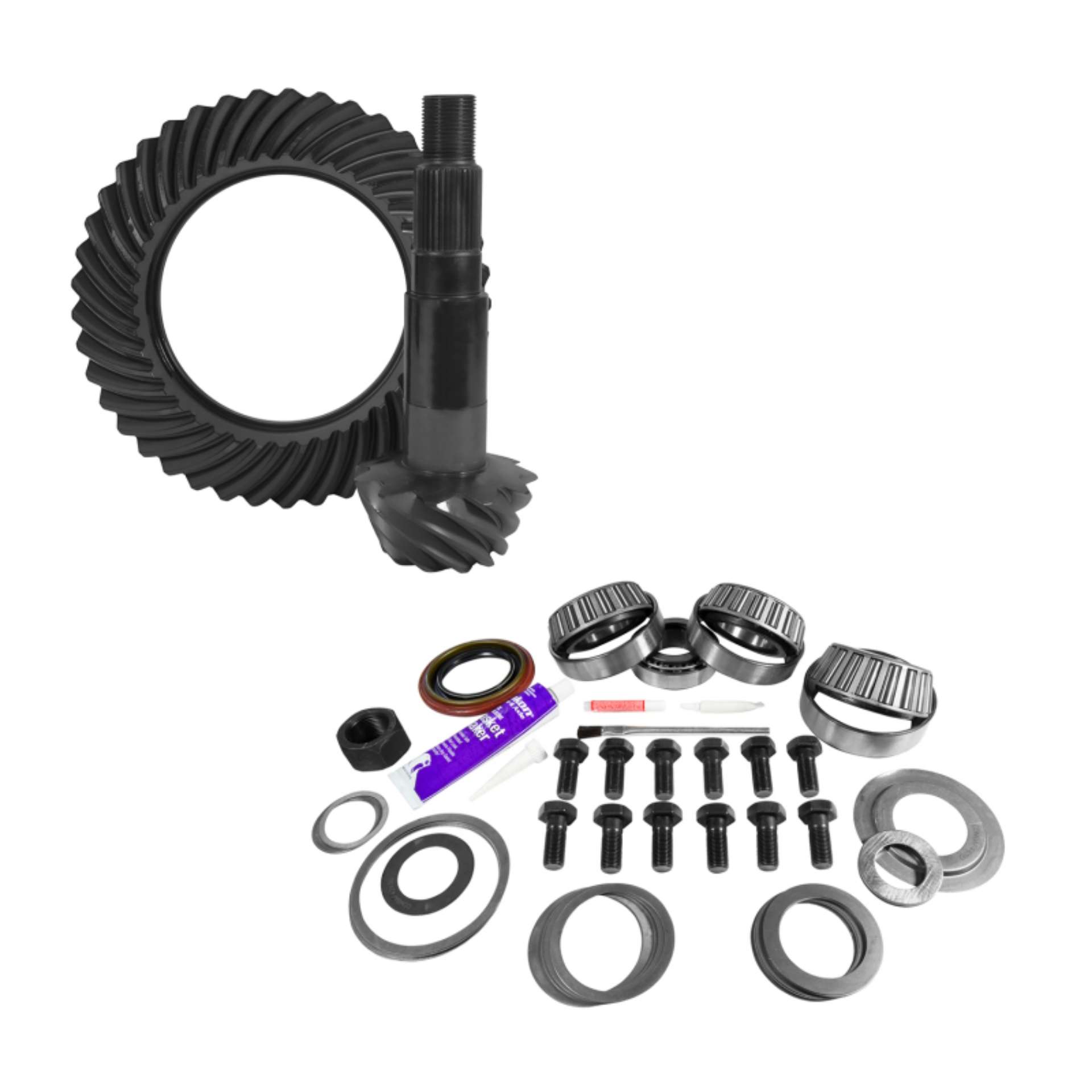 Picture of Yukon 11-25in Dana 80 3-54 Rear Ring & Pinion Install Kit 4-125in OD Head Bearing