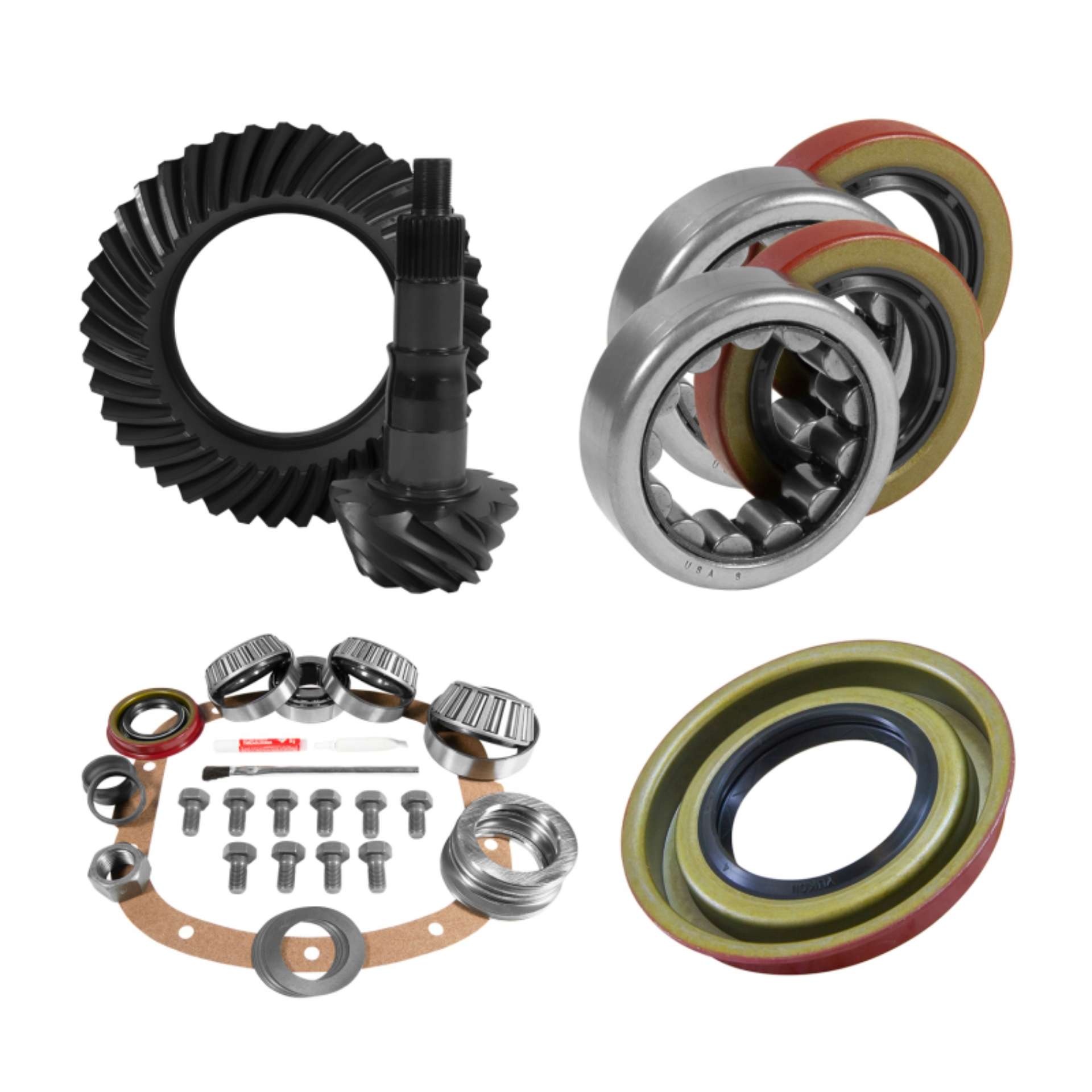 Picture of Yukon 7-5in-7-625in GM 3-08 Rear Ring & Pinion Install Kit 2-25in OD Axle Bearings