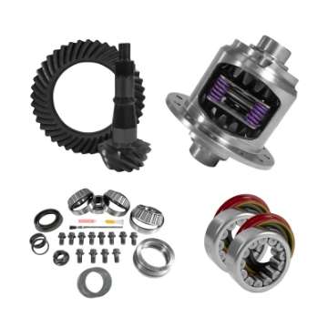 Picture of Yukon 9-5in GM 3-42 Rear Ring & Pinion Install Kit 33 Spline Positraction Axle Bearing and Seals