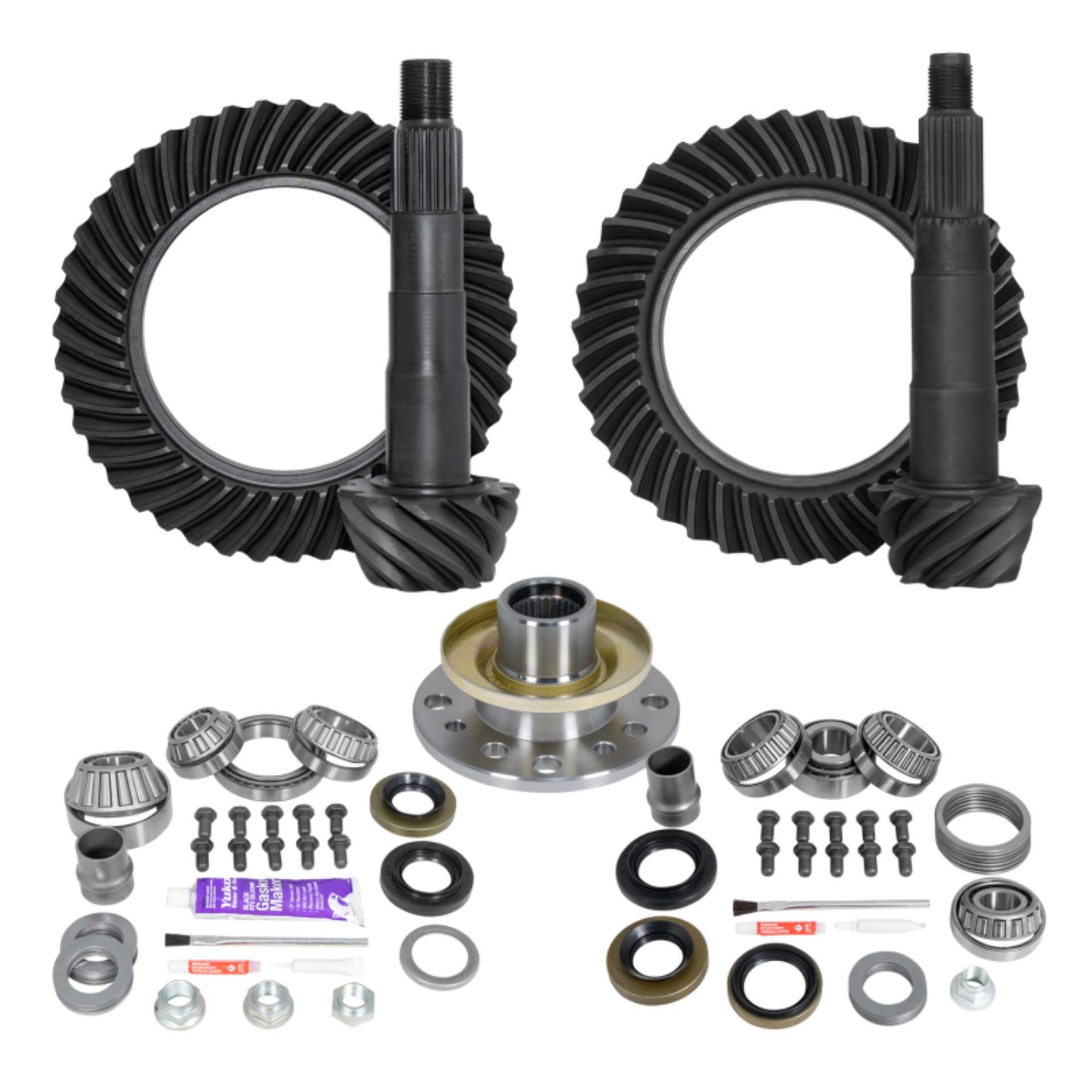 Picture of Yukon Ring & Pinion Gear Kit Front & Rear for Toyota 8-7-5R Diff w-Factory Locker 4-56 Ratio