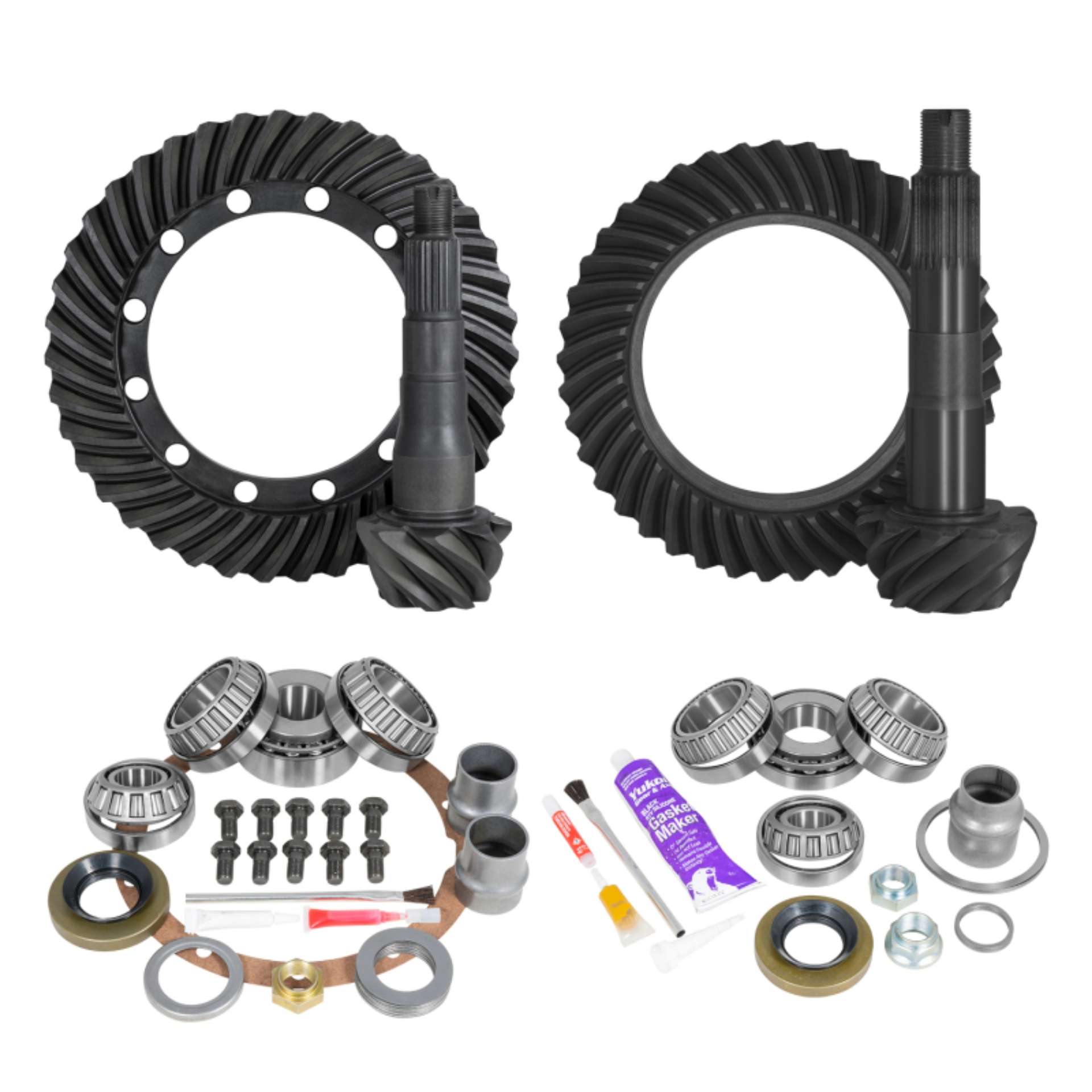 Picture of Yukon Ring & Pinion Gear Kit Front & Rear for Toyota 9-5-8R Diff w-o Factory Locker 5-29 Ratio