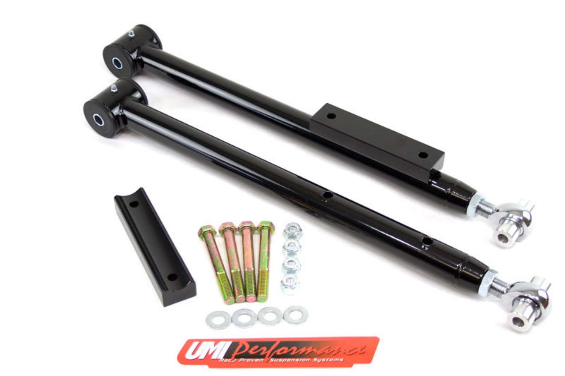 Picture of UMI Performance 91-96 Impala SS Adjustable Extended Length Lower Control Arms- Rod Ends