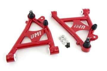 Picture of UMI Performance 82-92 GM F-Body Front Lower A-arms Delrin Coilover Specific