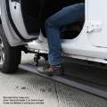 Picture of RealTruck 07-17 Jeep Wrangler 4dr VoltStep Electric Running Board Kit Cut Req- - Tex- Blk