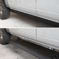 Picture of RealTruck 14-18 Chevrolet Silverado 1500 DC 4dr VoltStep Electric Running Board Kit - Tex- Blk