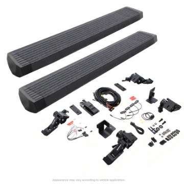 Picture of RealTruck 07-17 Jeep Wrangler 2dr VoltStep Electric Running Board Kit Cut Req- - Bedliner Coating