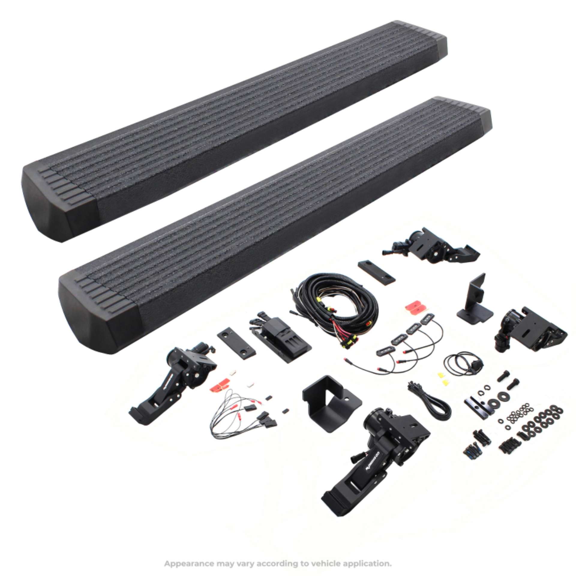 Picture of RealTruck 18-24 Jeep Wrangler 2dr VoltStep Electric Running Board Kit No Drill - Bedliner Coating