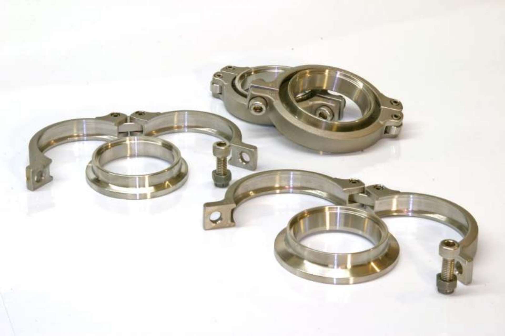 Picture of TiAL Sport MVS Optional Inlet-Outlet V-Band Clamp Set Drop Ship Only-Must Order w-MVS Wastegate