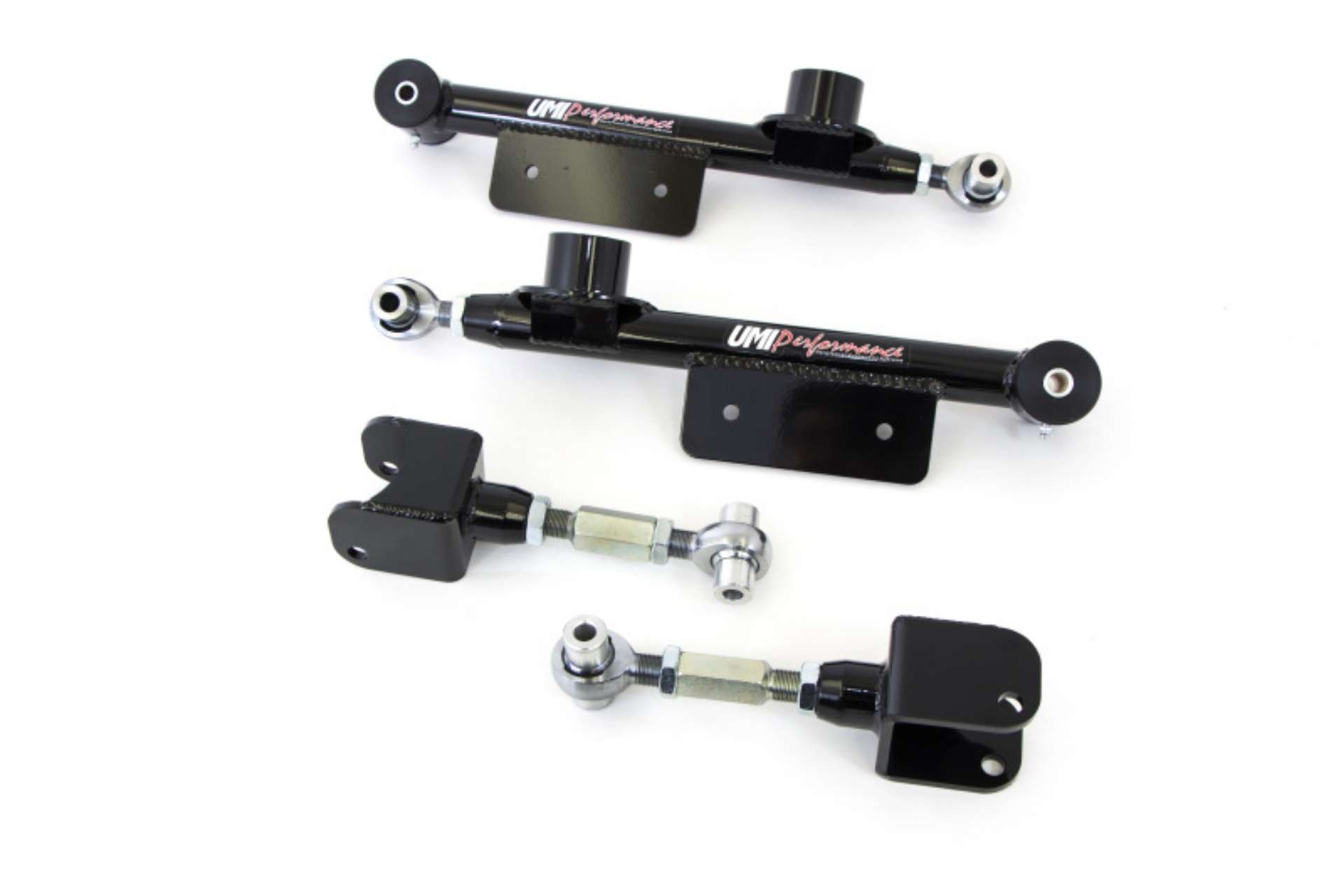 Picture of UMI Performance 79-98 Ford Mustang Upper & Lower Rear Control Arms Kit