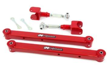 Picture of UMI Performance 78-96 GM B-Body Boxed Lower Control Arm & Adjustable Upper Control Arm Kit