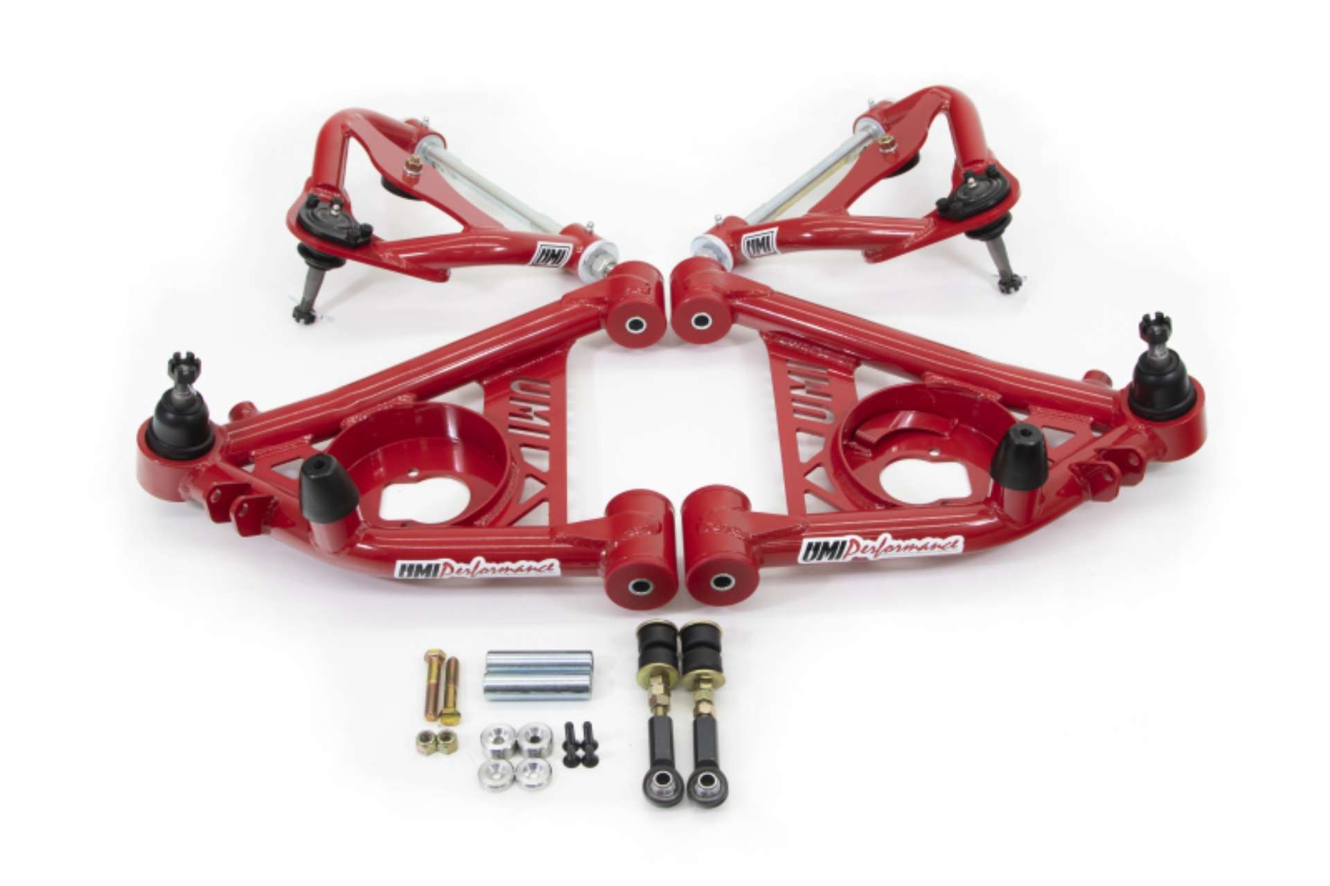 Picture of UMI Performance 78-88 G-Body S10 Tubular Front Upper & Lower A-Arms Poly