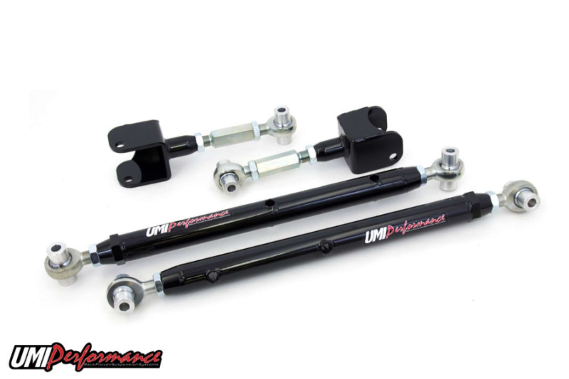 Picture of UMI Performance 78-88 GM G-Body Double Adjustable Upper & Lower Rear Control Arms Kit