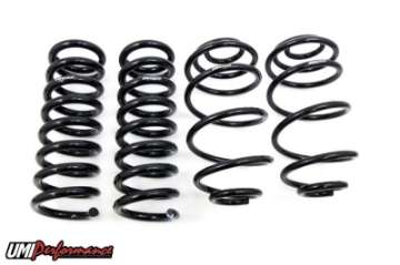 Picture of UMI Performance 78-88 G-Body Lowering Spring Kit 1in Lowering