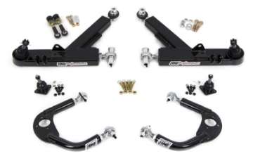 Picture of UMI Performance 93-02 GM F-Body A-Arm Kit Double Shear Mount Boxed Lower + Adj Upper