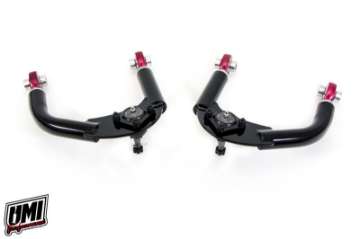 Picture of UMI Performance 93-02 GM F-Body Upper A-Arm Adj- Drag CrMo - Black