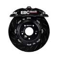 Picture of EBC Racing 12-21 Subaru BRZ-Toyota GT86 Black Apollo-4 Calipers 330mm Rotors Front Big Brake Kit