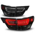 Picture of ANZO 11-13 Jeep Grand Cherokee LED Taillights w- Lightbar Black Housing-Smoke Lens 4pcs