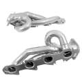 Picture of BBK 19-23 Dodge Ram 1500 5-7L Ex- MegaCab Shorty Tuned Exhaust Headers - 1-3-4in Silver Ceramic