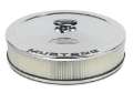 Picture of Ford Racing Air Cleaner Kit - Chrome w-Mustang Emblem