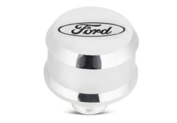 Picture of Ford Racing Slant Edge Breather - Chrome