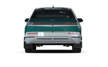 Picture of Rally Armor 22-24 Hyundai Ioniq 5 Black Mud Flap w-Silver Logo