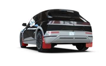 Picture of Rally Armor 22-24 Hyundai Ioniq 5 Red Mud Flap w-Black Logo