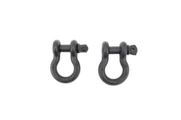 Picture of Fishbone Offroad D Ring 3-4In Gloss - Black 2 Piece Set