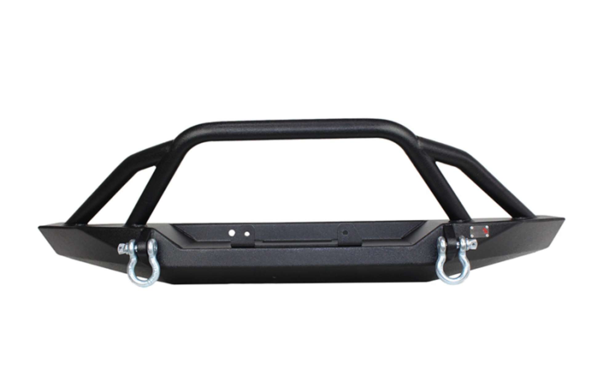 Picture of Fishbone Offroad Cherokee XJ Front Winch Bumper W-Grille Guard Bullhead Steel - Blk Txtrd Pwdrcoat