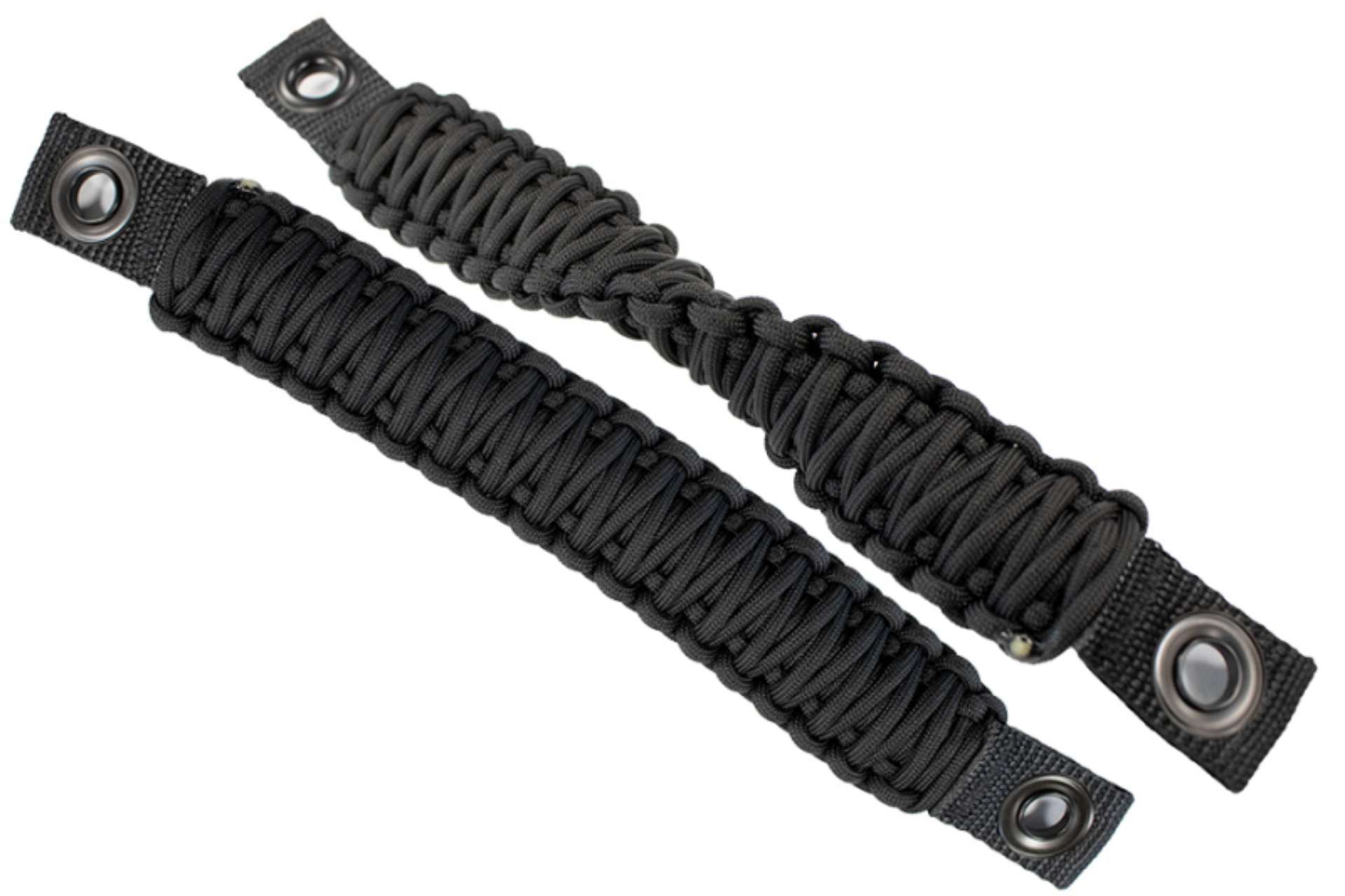 Picture of Fishbone Offroad 97-06 Jeep Wrangler Paracord Door Handles - Black