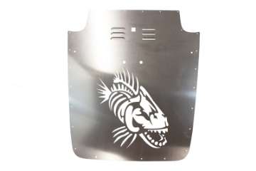 Picture of Fishbone Offroad 97-02 Jeep Wrangler TJ Hood Louver Raw Unpainted